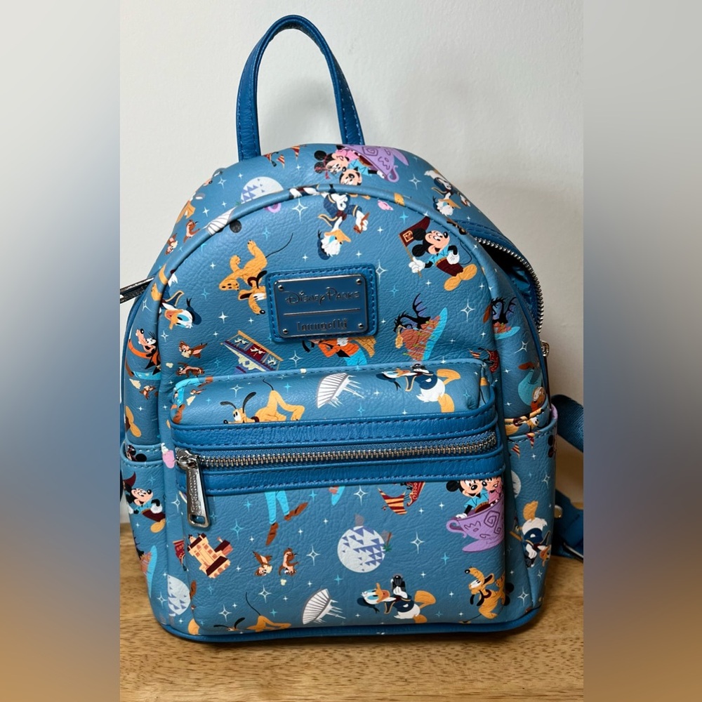 Loungefly Disney Parks  Life & Attractions Icons Mini Backpack 2020